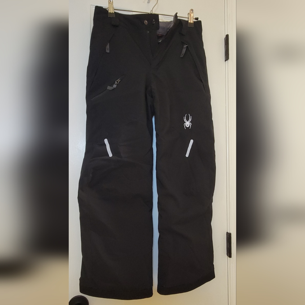 Spyder Black Ski Pants Big Kid 12